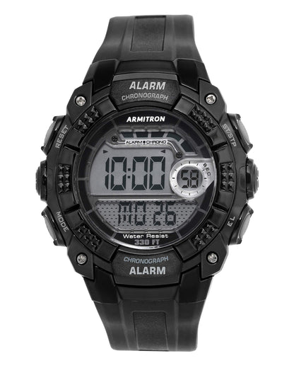 HOTArmitron Sport Men's Digital Chronograph Resin Strap Watch