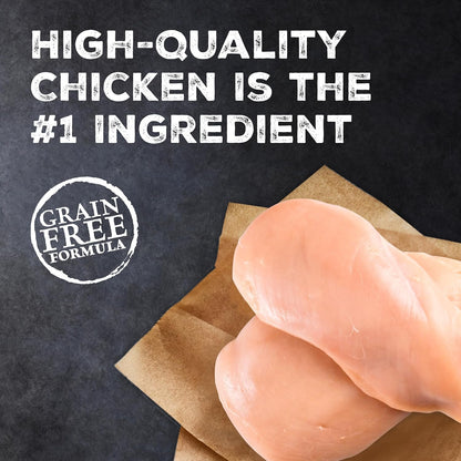 HOTBlue Buffalo Wilderness with Chicken Natural High-Protein Grain-Free Dry Food for Adult Cats, Real Chicken First, Antioxidant-Rich LifeSource Bits Support Immunity, Promotes Strong Muscles, 12 lbs.
