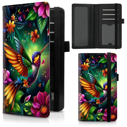 HOTCheckbook Cover for Duplicate Checks,Slim Durable RFID Blocking Checkbook Credit Card Holder for Personal and Business Checks-Cute Dog Paws