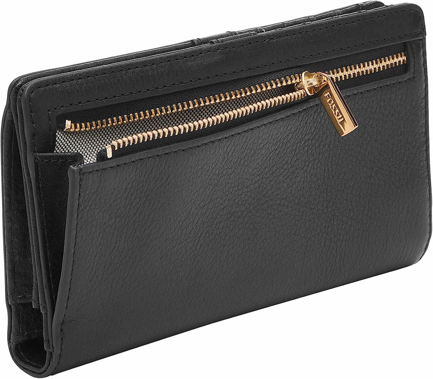 HOTFossil Women's Liza Leather Slim Bifold Wallet for Women