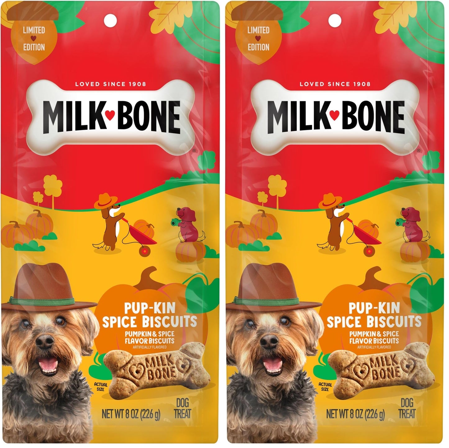 HOTMilk-Bone MaroSnacks Small Dog Treats with Real Bone Marrow, 40 Oz. Canister | Dog treats with 12% protein