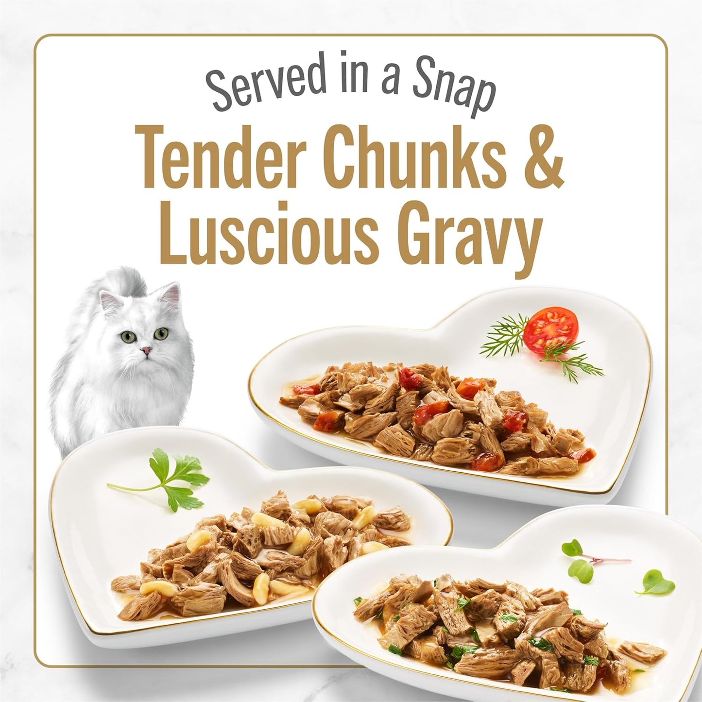 HOTPurina Fancy Feast Gourmet Wet Cat Food Variety Pack, Petites Gravy Collection, break-apart tubs, 48 servings - (Pack of 24) 2.8 oz. Tubs