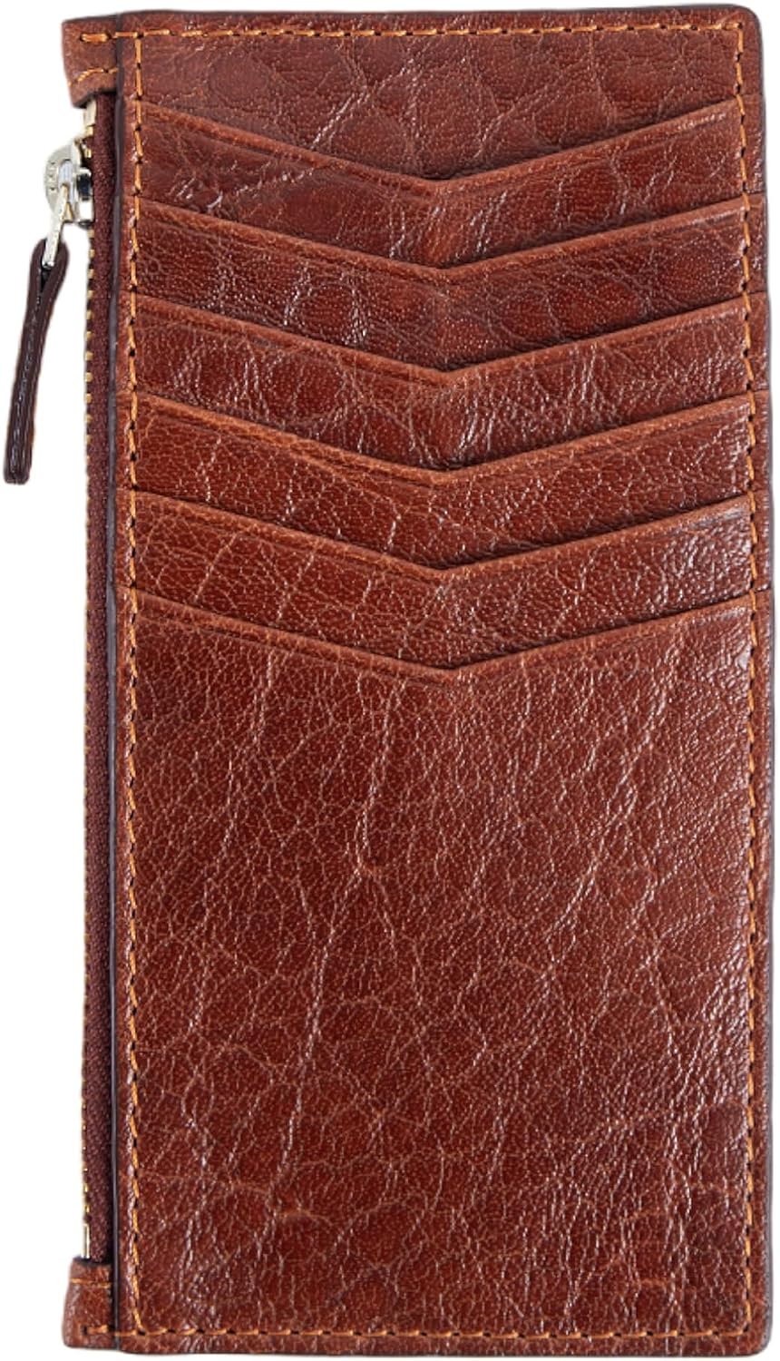 HOTPEGAI Minimalist Card Case & Zippered Wallet for Women | Isabel