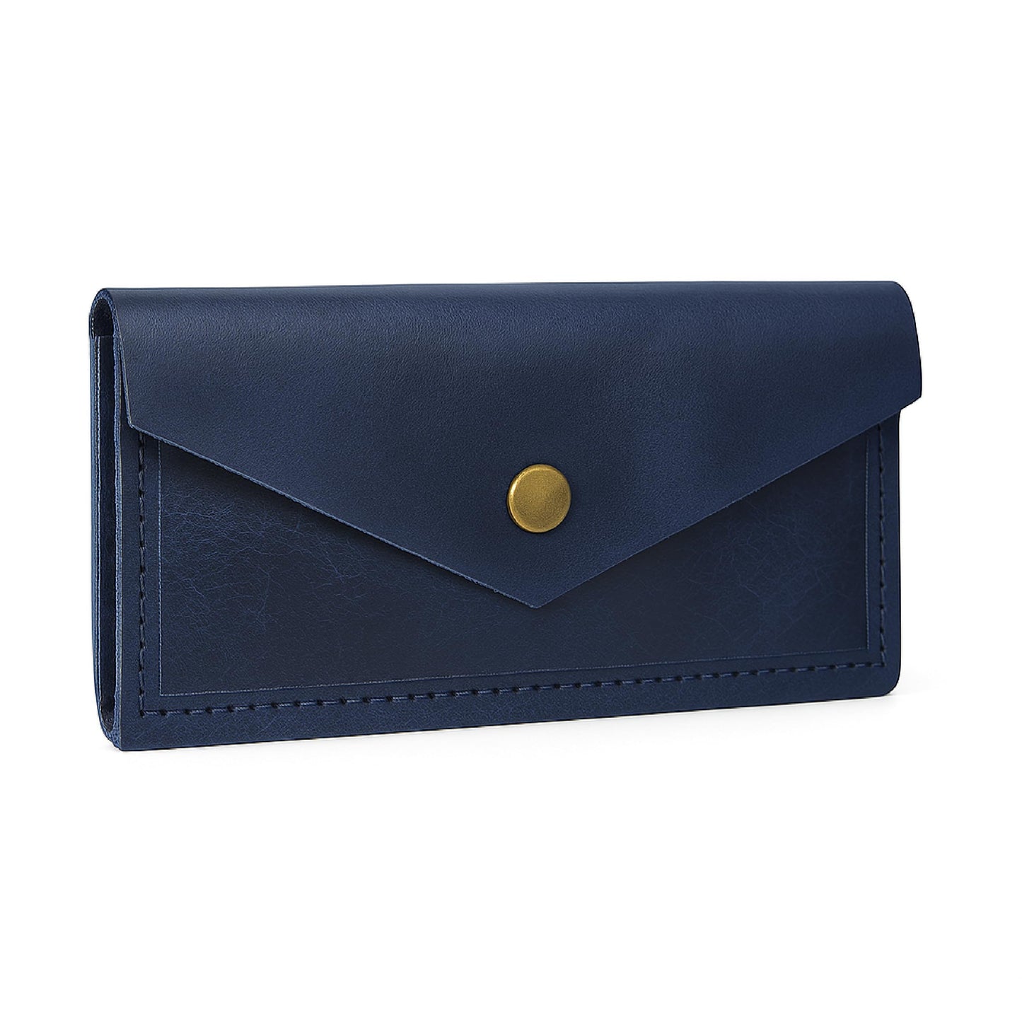 HOTBrown Leather Cash Envelopes for Money - Small Money Pouch With Mobile Holder, Handmade Leather Wallets Currency Holder - Money Organizer for Cash Money Bag for Travel Wallets for Women