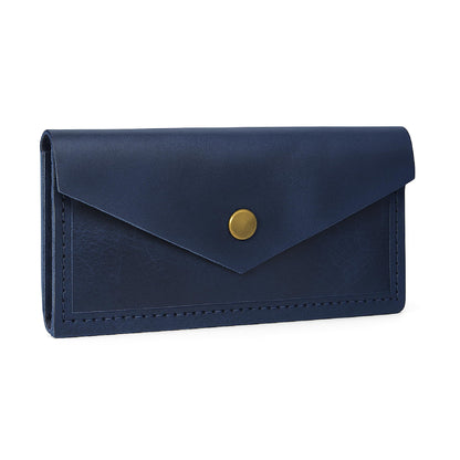 HOTBrown Leather Cash Envelopes for Money - Small Money Pouch With Mobile Holder, Handmade Leather Wallets Currency Holder - Money Organizer for Cash Money Bag for Travel Wallets for Women