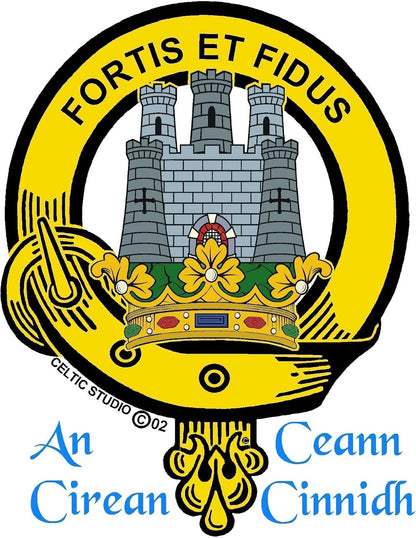 HOTMacLachlan Scottish Clan Crest Badge Sporran