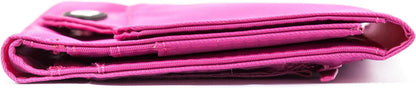 HOTBig Skinny Women's Trixie Tri-Fold Slim Wallet, Holds Up to 30 Cards