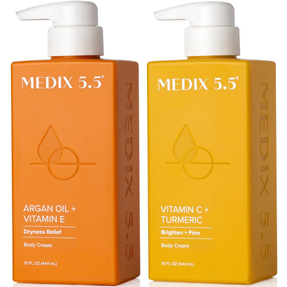 HOTMedix 5.5 Retinol Body Lotion Firming Moisturizer | Crepey Skincare Treatment | Retinol Body Cream | Anti Aging Firming Cream For Women Targets Look Of Crepe Skin, Wrinkles, & Sagging Skin, 15 Fl Oz
