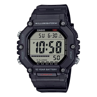 HOTCasio AE-1600H Series | Black | 10-Year Battery | LED Illuminator | Digital Watch