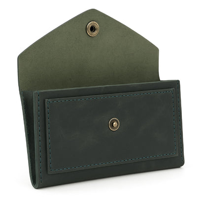 HOTBrown Leather Cash Envelopes for Money - Small Money Pouch With Mobile Holder, Handmade Leather Wallets Currency Holder - Money Organizer for Cash Money Bag for Travel Wallets for Women