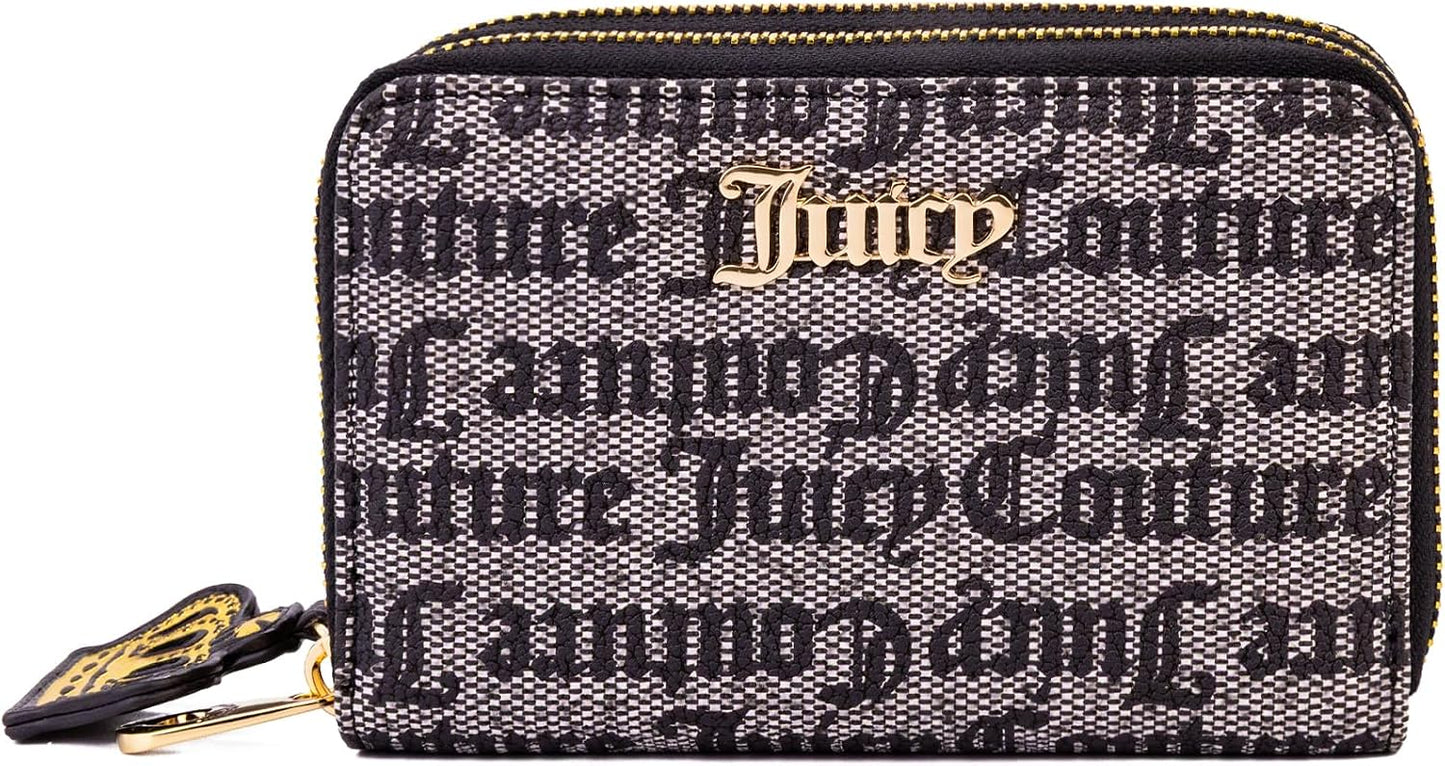 HOTJuicy Couture Women's Fresh Take Wallet with Zip Closure, Stylish & Functional Accessory for Cards