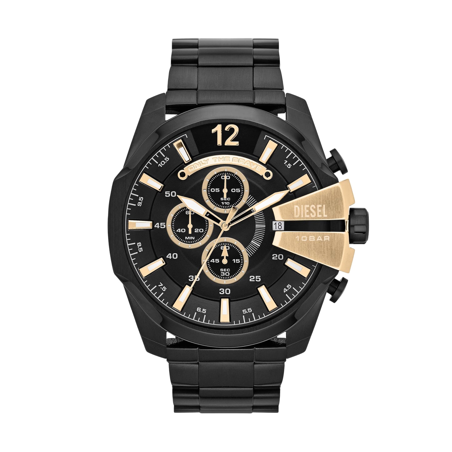 HOTDiesel Mega Chief Watch for Men, Chronograph Men's Watch