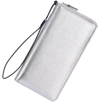 HOTLavemi Small Compact Women Wallet RFID Blocking Genuine Leather Bifold Purse with ID Windows