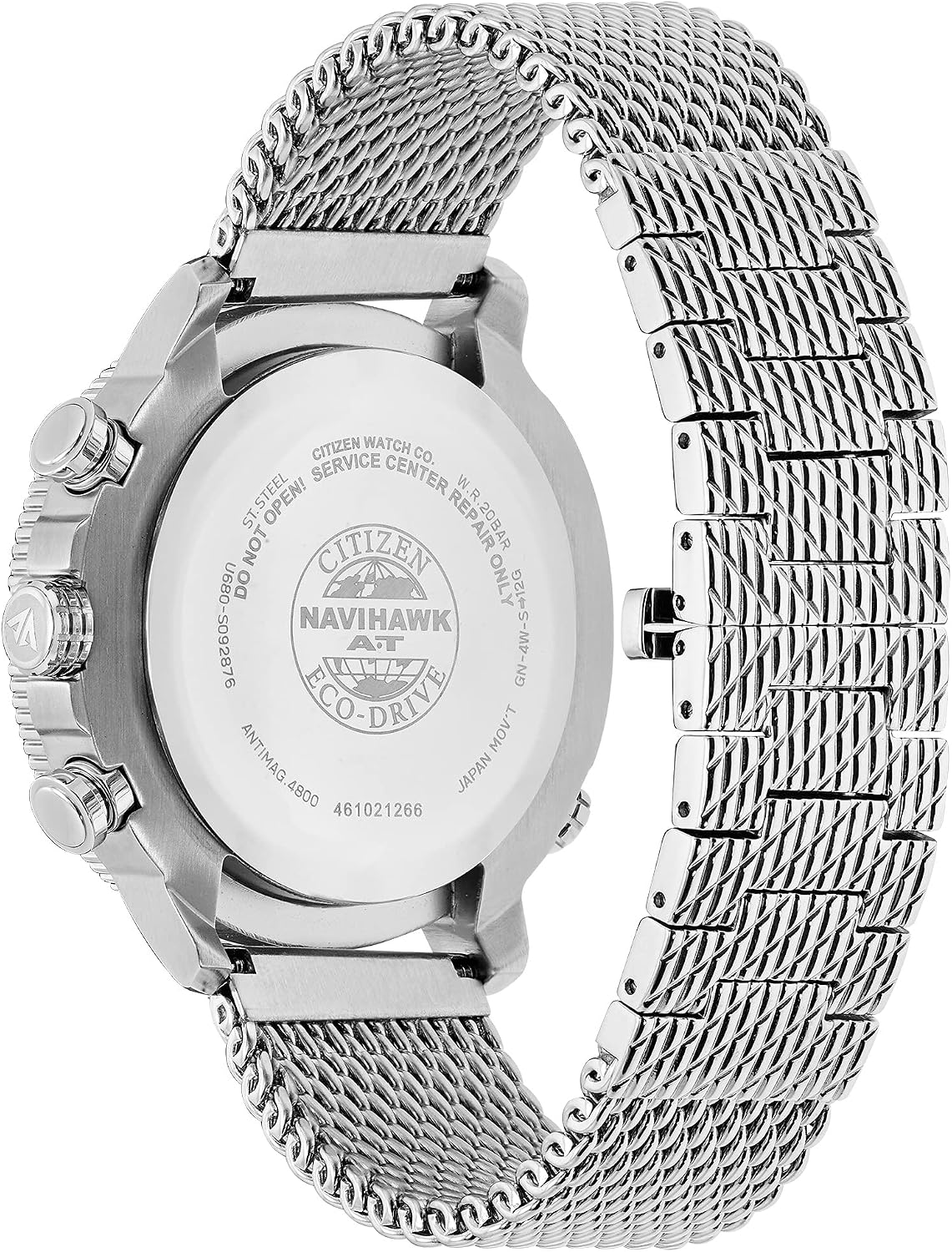 HOTCitizen Men's Promaster Navihawk A-T Eco-Drive Pilot Watch, Atomic Timekeeping, Chronograph