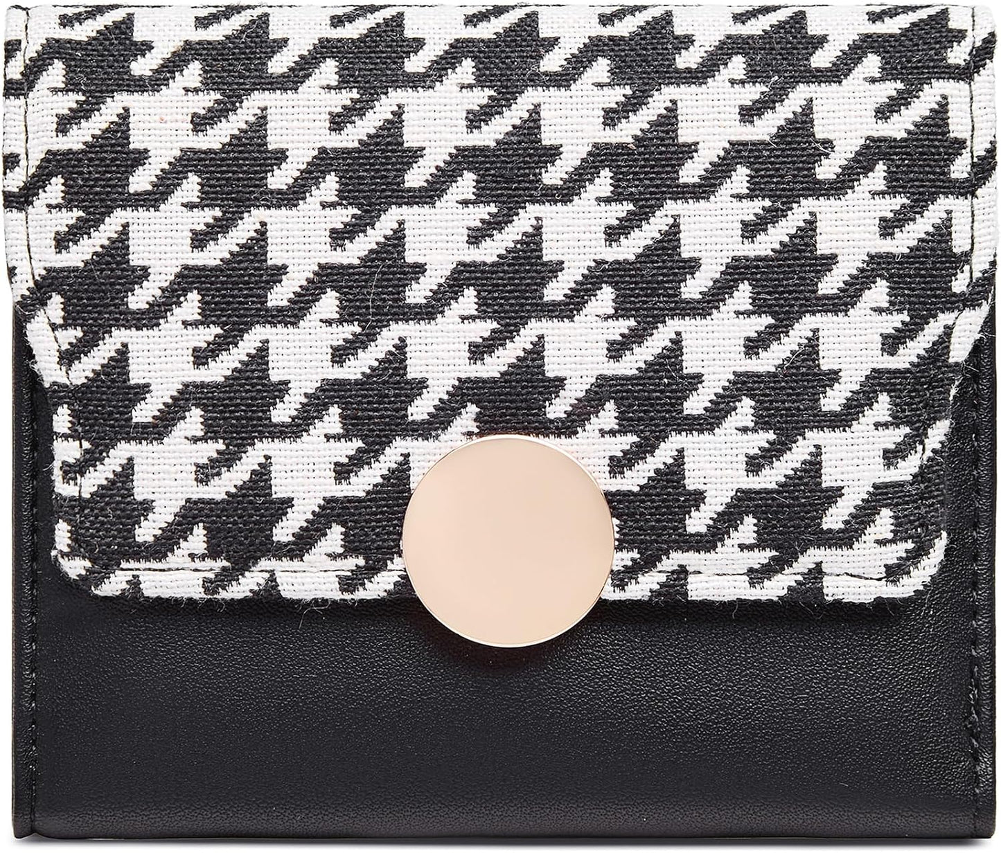 HOTFOXLOVER Small Wallet for Women RFID Blocking Credit Card Case Tri-fold Women's Wallet