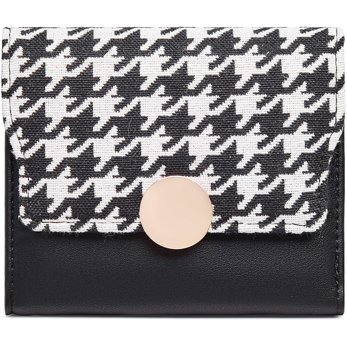 HOTFOXLOVER Small Wallet for Women RFID Blocking Credit Card Case Tri-fold Women's Wallet