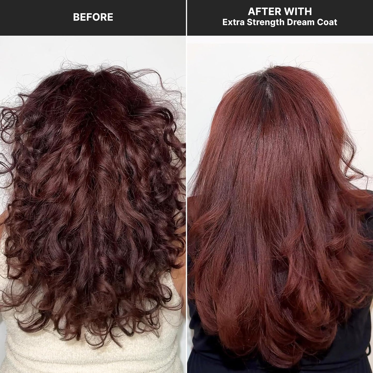 HOTCOLOR WOW Extra Strength Dream Coat, Ultra-Moisturizing Anti-Humidity Treatment with Heat Protectant for Glassy, Frizz-Prone Hair