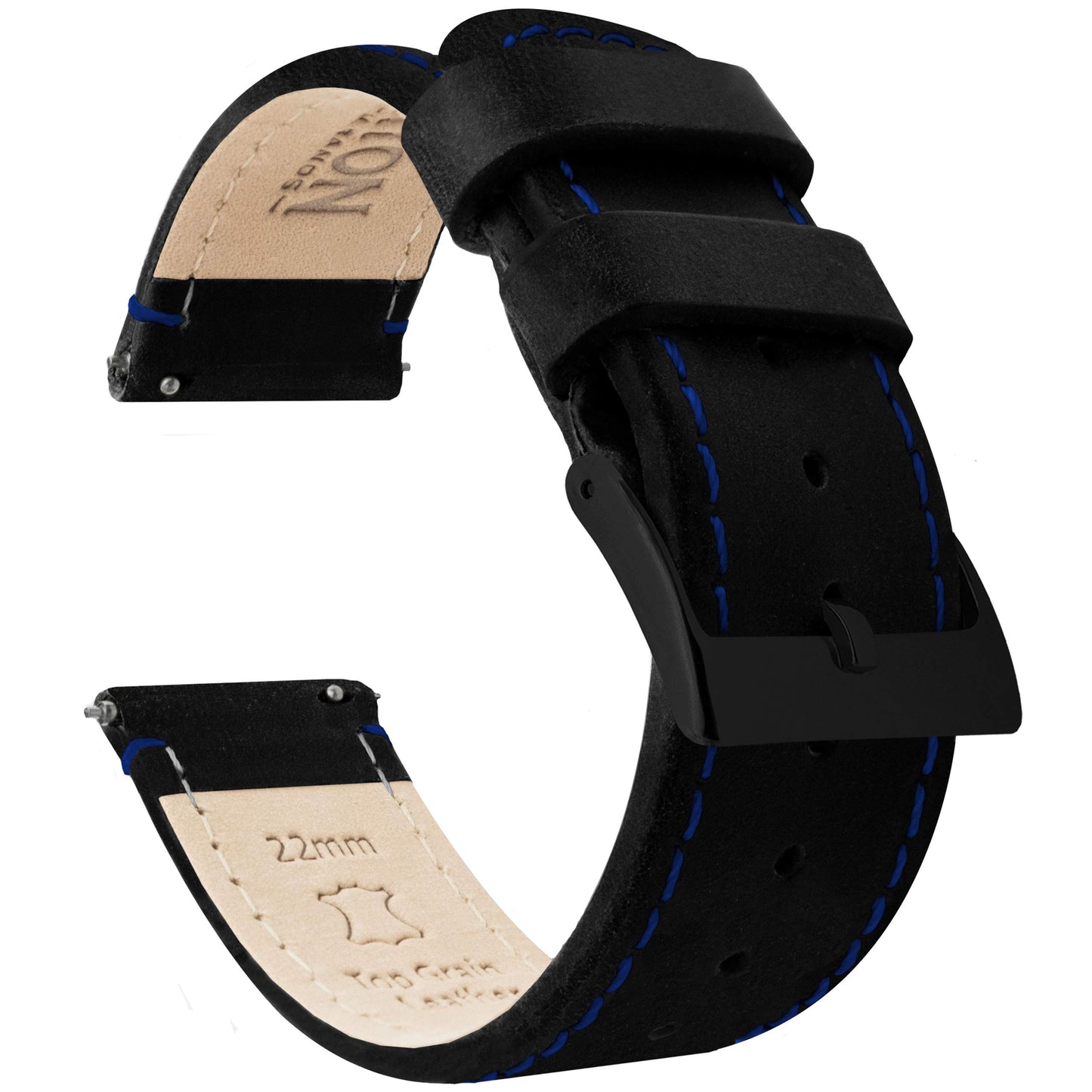 HOTBARTON WATCH BANDS - Top Grain Leather Watch Bands Compatible with Apple Watch Models - 1, 2, 3, 4, 5, 6, 7, 8, 9, 10, SE, Ultra & Ultra 2