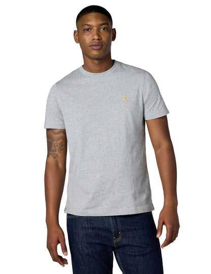 HOTBrooks Brothers Men's Short Sleeve Cotton Crewneck Logo T-Shirt