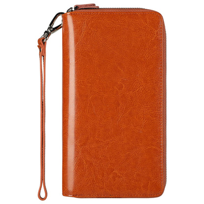 HOTLavemi Small Compact Women Wallet RFID Blocking Genuine Leather Bifold Purse with ID Windows