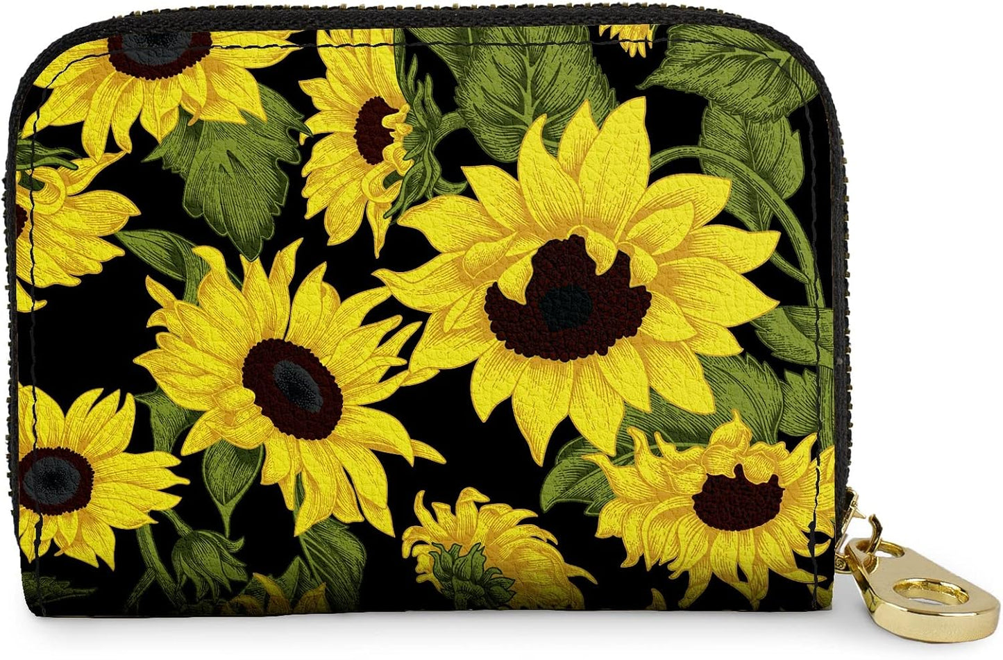 HOTMonarque RFID Secure Armored Zipper Wallet (Henri Matisse Cat)