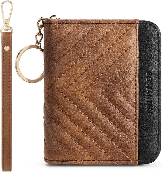 HOTBOSTANTEN Quilted Crossbody Bags for Women ＆ Credit Card Holder Wallet RFID Blocking