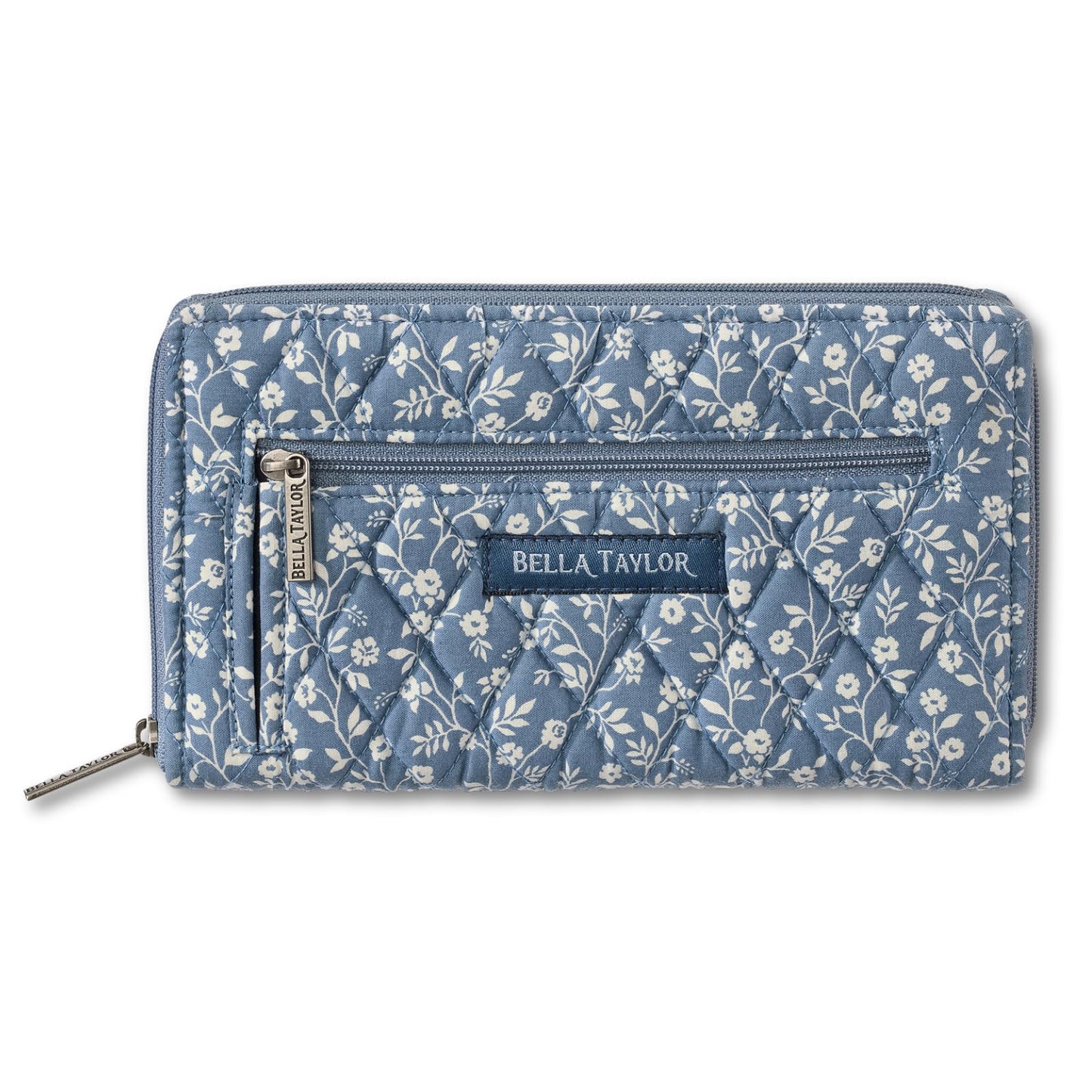 HOTBella Taylor Wrist Strap Wallet, Quilted Wristlet for Women | Lightweight, RFID blocking wristlet wallet, 11 card organizer, 4 cash/receipt slots, secure zipper, holds more, stays slim