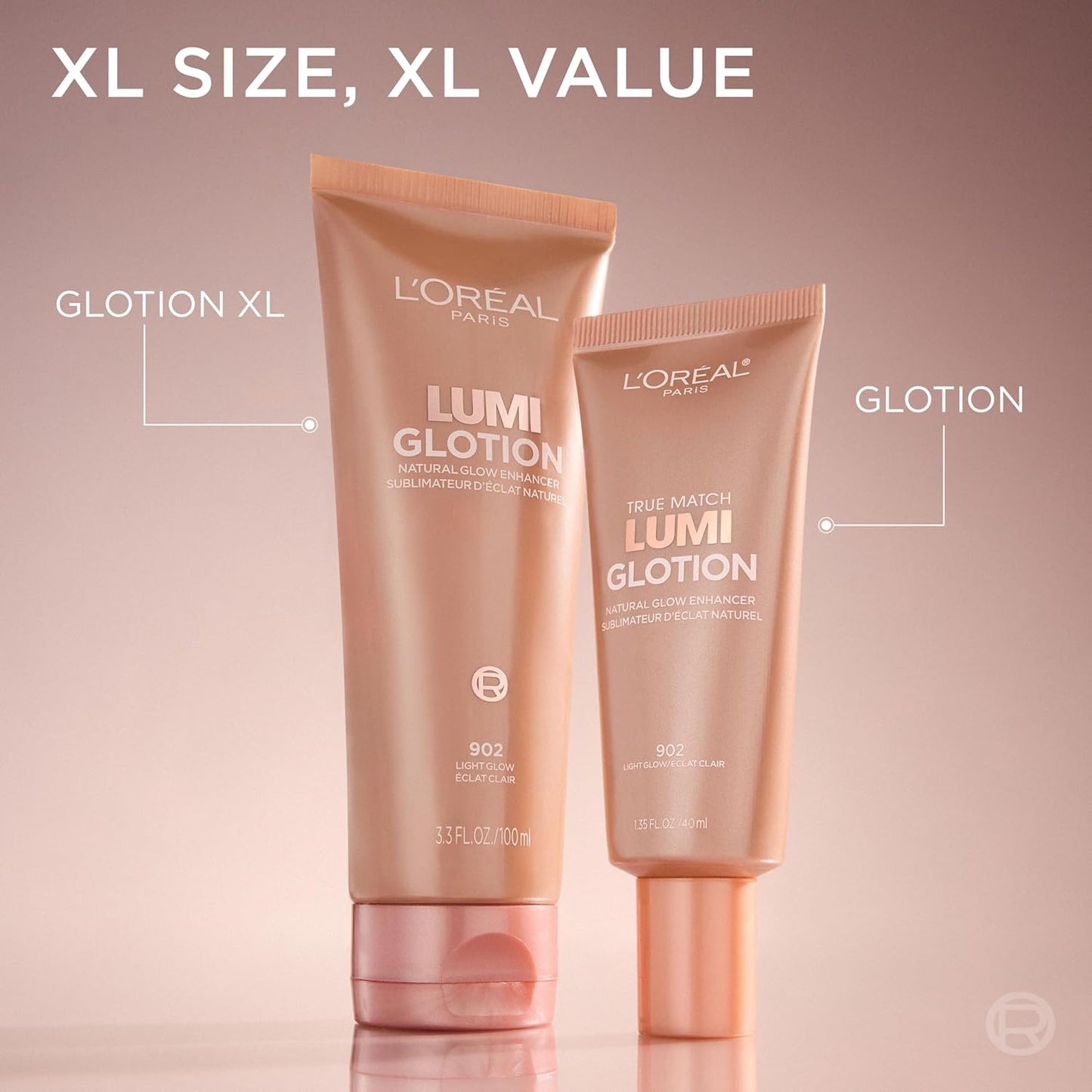 HOTL'Oreal Paris Makeup True Match Lumi Glotion, Natural Glow Enhancer, Illuminator Highlighter, Bronzing Drops For a Sun-Kissed Glow, 903 Medium