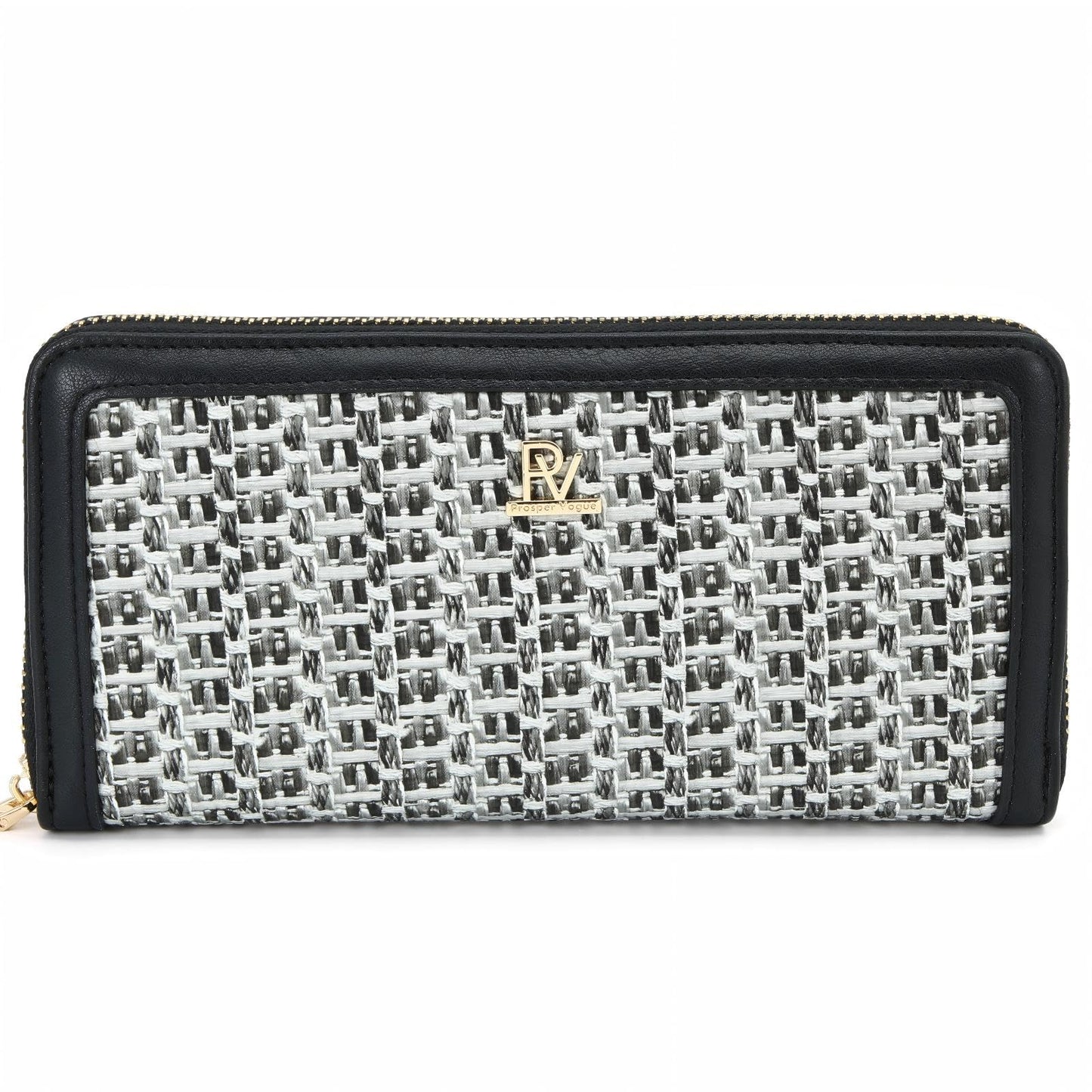 HOTClutch Wallet For Women, Leather RFID Blocking Wallet Women Large Capacity Credit Card Holder, Womens Billfolds and Wallets Gifts for Women Birthday, Ladies Wallet with Phone Holder, Zip Around
