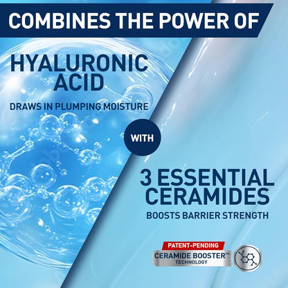 HOTCeraVe Hydrating Hyaluronic Acid Water Gel, Lightweight Facial Moisturizer for Plumping Hydration with Ceramides, Hyaluronic Acid & Niacinamide, Fragrance-Free, Safe for Sensitive Skin 1.7oz
