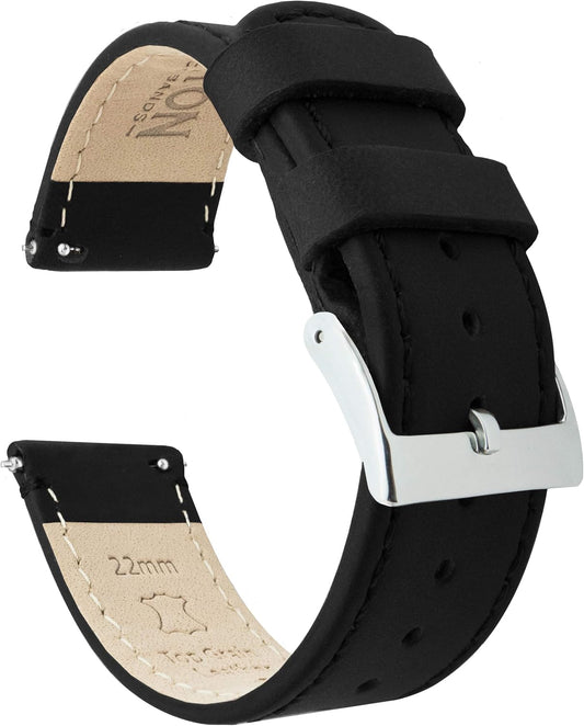 HOTBARTON WATCH BANDS - Top Grain Leather Watch Bands Compatible with Apple Watch Models - 1, 2, 3, 4, 5, 6, 7, 8, 9, 10, SE, Ultra & Ultra 2