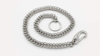 HOTStainless Steel Half Persian Chainmail Wallet Chain