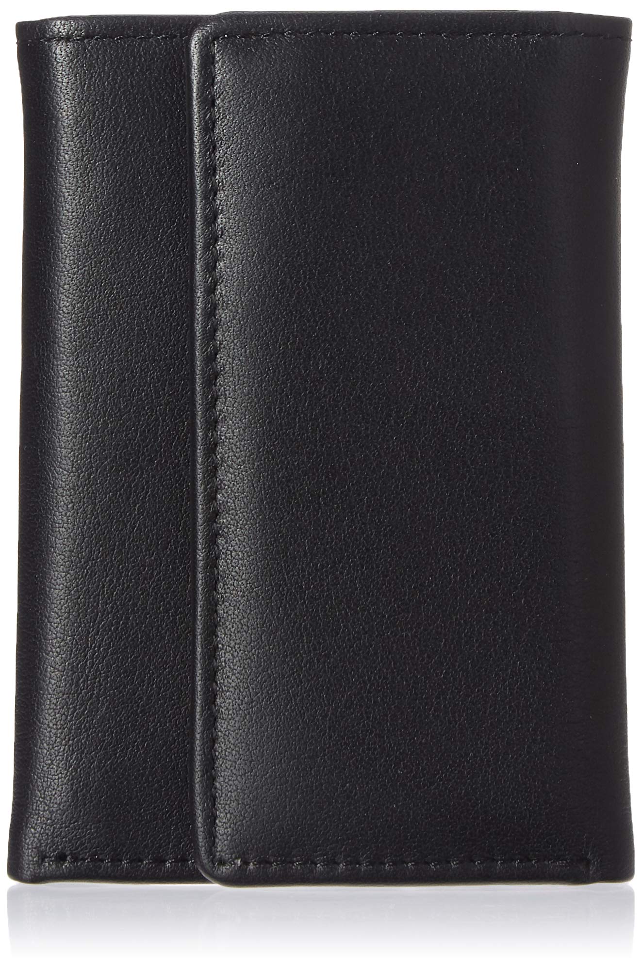 HOTRoyce Leather Trifold Key Case Organizer Wallet In Genuine Leather Tri-Fold Wallet, Tan