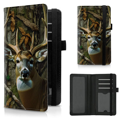 HOTCheck Book Cover for Personal Checkbook American Flag Sunflowers Cow Pattern Design PU Leather Checkbook Cover for Men Women with Card Slot & Pen Holder and Elastic Strap for Duplicate Checks