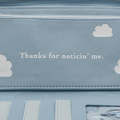 HOTLoungefly Disney Winnie the Pooh Eeyore Zip Around Faux Leather Wallet, Multi