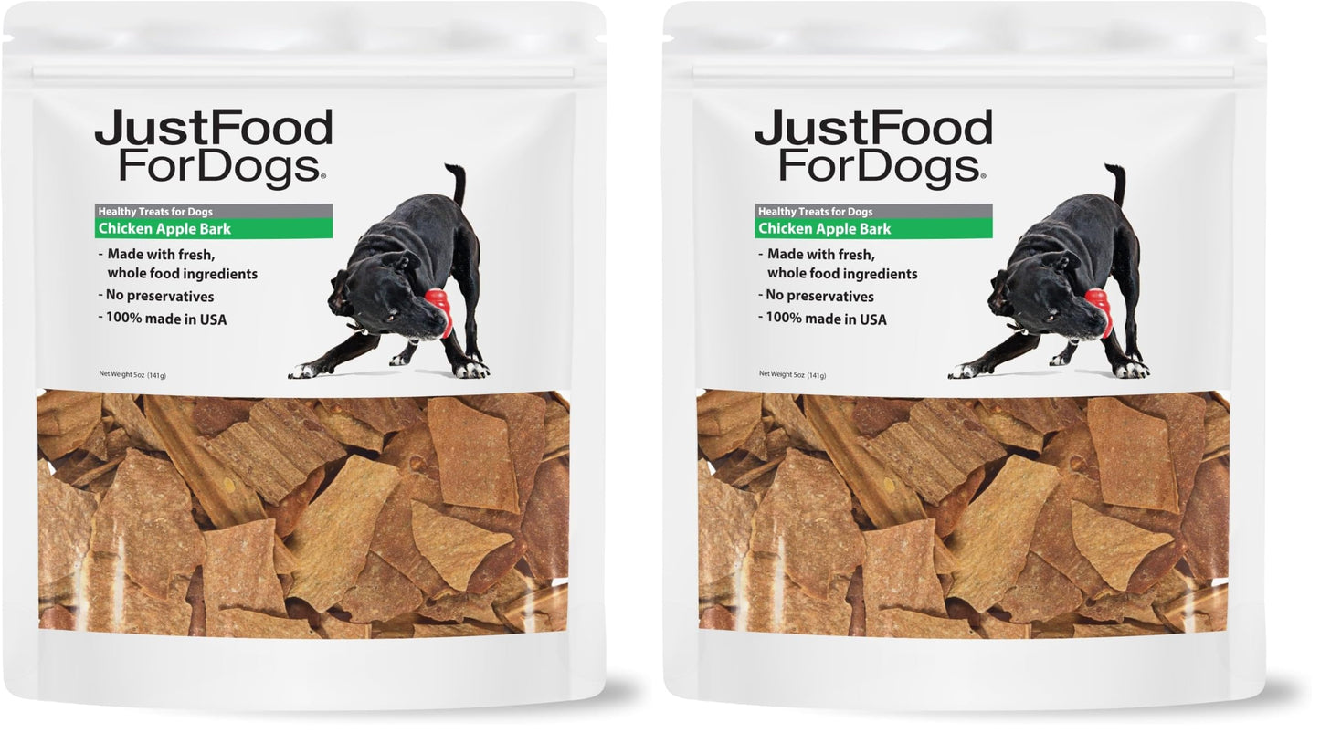 HOTJust Food for Dogs Single Ingredient Healthy Dog Treats and Dog Snacks, Jerky Treats, Human Grade, Preservative and Grain Free, Rawhide Free Chews, Low Calorie Treat - Chicken Breast, 5 oz