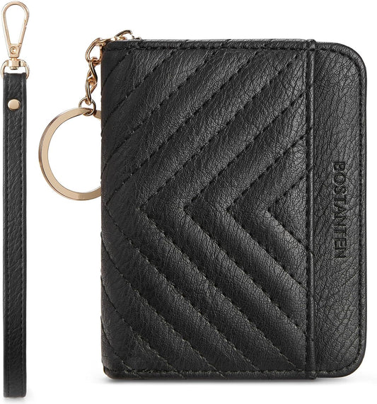 HOTBOSTANTEN Small Sling Bag for Women ＆ Leather Wallet Women RFID Blocking Credit Card Holder