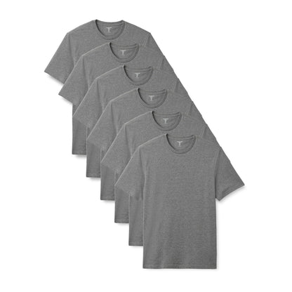 HOTAmazon Essentials Men's Regular-Fit Short-Sleeve T-Shirt, Pack of 6