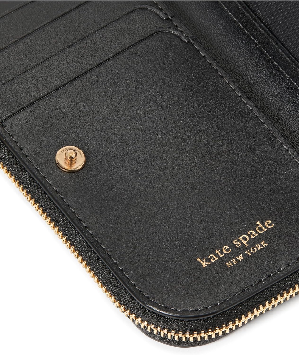 HOTkate spade new york Women's Devin Pebbled Leather Small Slim Bifold Wallet