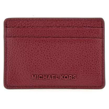 HOTMichael Kors Women's Jet Set Card Holder, Gold-Tone Hardware/Black, One Size
