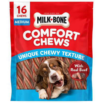 HOTMilk-Bone Soft & Chewy Dog Treats, Made with Real Beef & Filet Mignon, 25 Ounce Canister