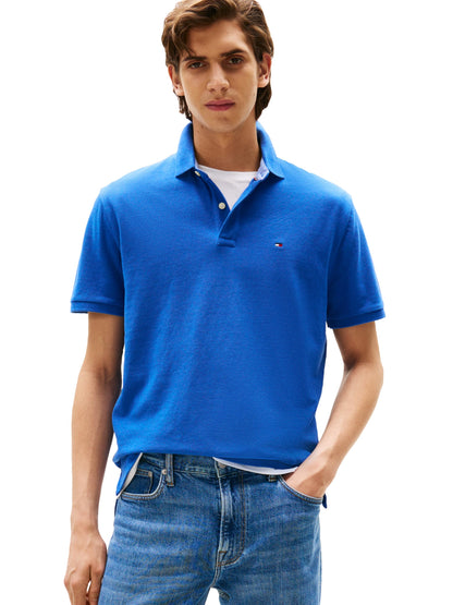 HOTTommy Hilfiger Men's Short Sleeve Cotton Pique Polo Shirt in Classic Fit
