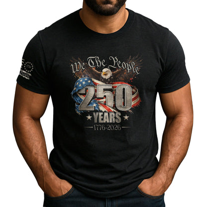 HOTAmerican 250th Anniversary Shirts, Mens Patriotic Shirts | Celebrate 250 years of history with these patriotic shirts, featuring vintage designs and soft, comfortable fabric