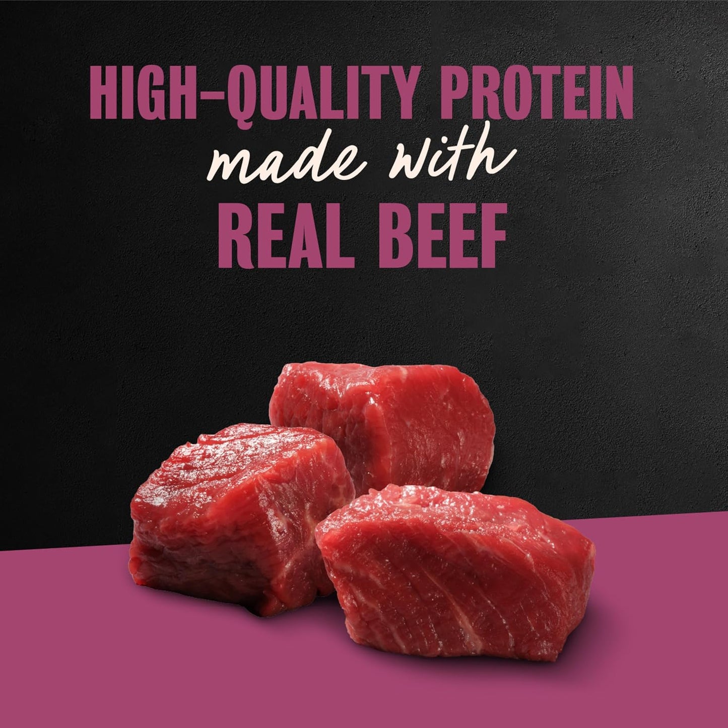 HOTCesar Wet Dog Food, Steak Lovers Variety Pack, 3.5 oz, 36 Count | Real meat #1 ingredient, easy peel trays, 100% complete & balanced, no fillers, no added sugar, no artificial flavors