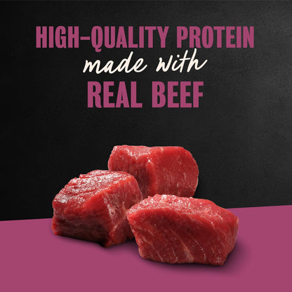 HOTCesar Wet Dog Food, Steak Lovers Variety Pack, 3.5 oz, 36 Count | Real meat #1 ingredient, easy peel trays, 100% complete & balanced, no fillers, no added sugar, no artificial flavors