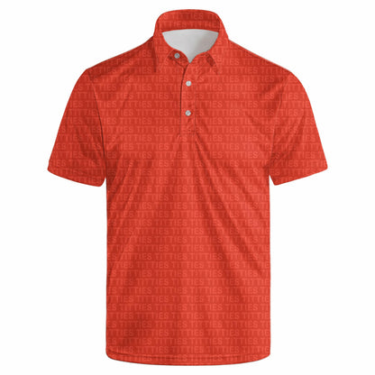 HOTGolf Polos for Men Funny Moisture Wicking Golf Shirts Performance Quick-Dry Polo Shirts Short Sleeve