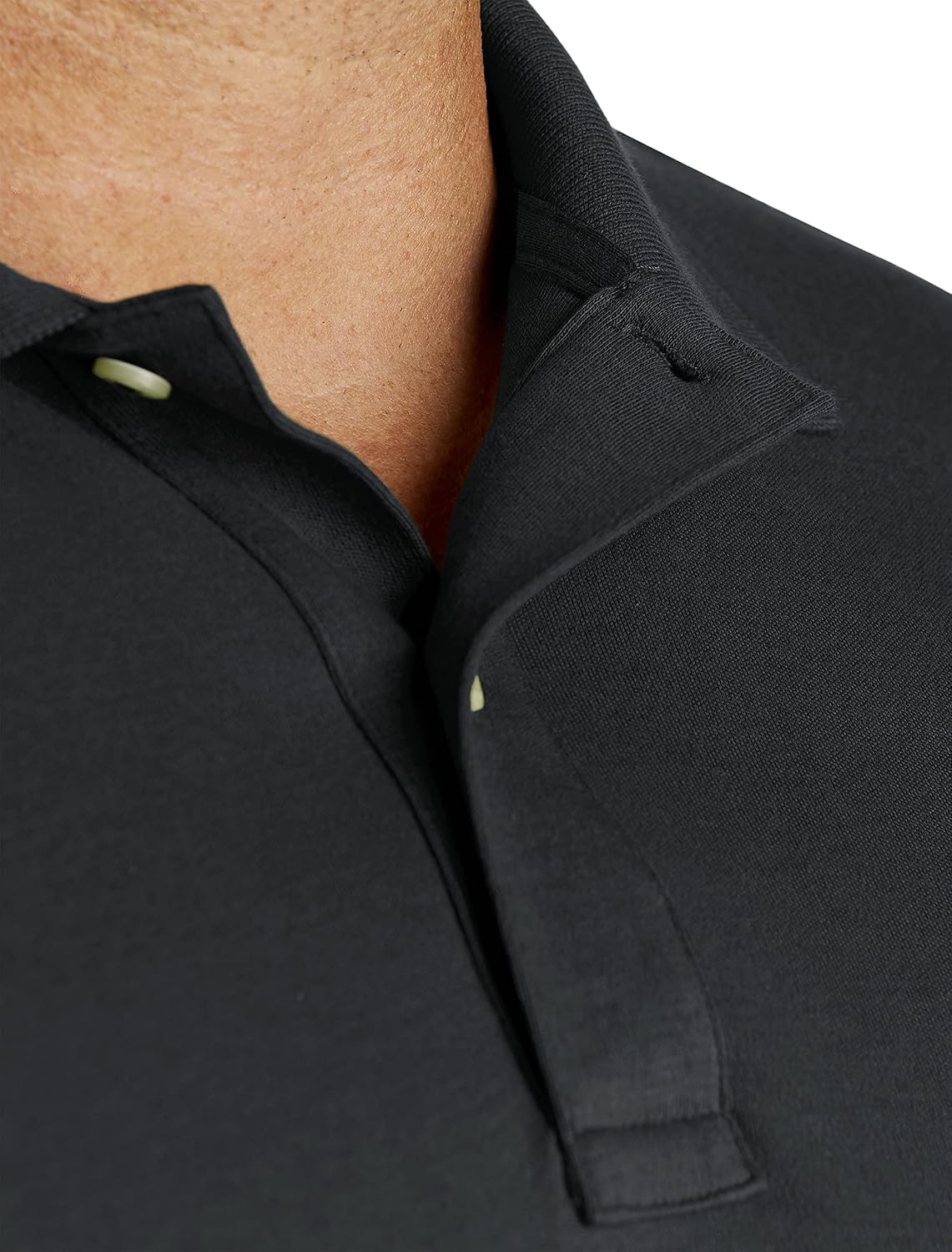 HOTNautica Men's Classic Fit Short Sleeve Dual Tipped Collar Polo Shirt