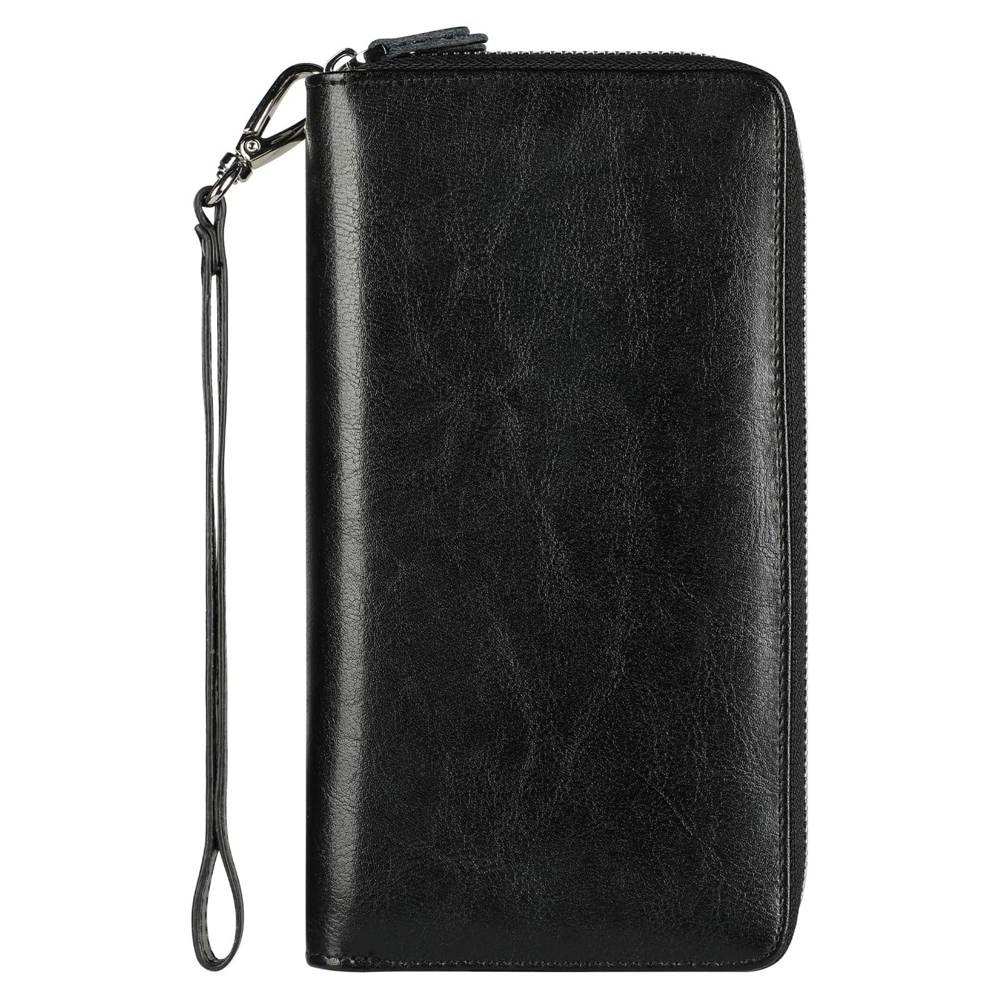 HOTLavemi Small Compact Women Wallet RFID Blocking Genuine Leather Bifold Purse with ID Windows