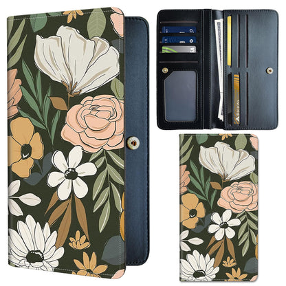 HOTSlim PU Leather Wallet for Women - RFID Blocking Thin Bifold Wallet, Compact Travel Wallet with Card Slots & ID Window, Stylish and Practical Womens Wallet for Everyday Use, Black Cat