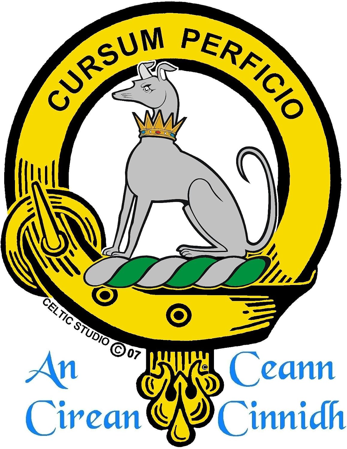 HOTHunter Scottish Clan Crest Badge Sporran